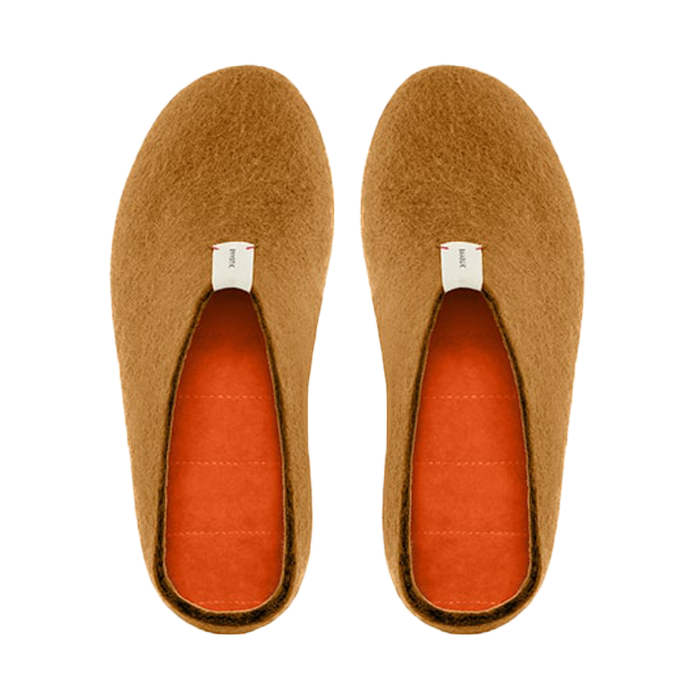 Baabuk Mel Wool Slippers Moka