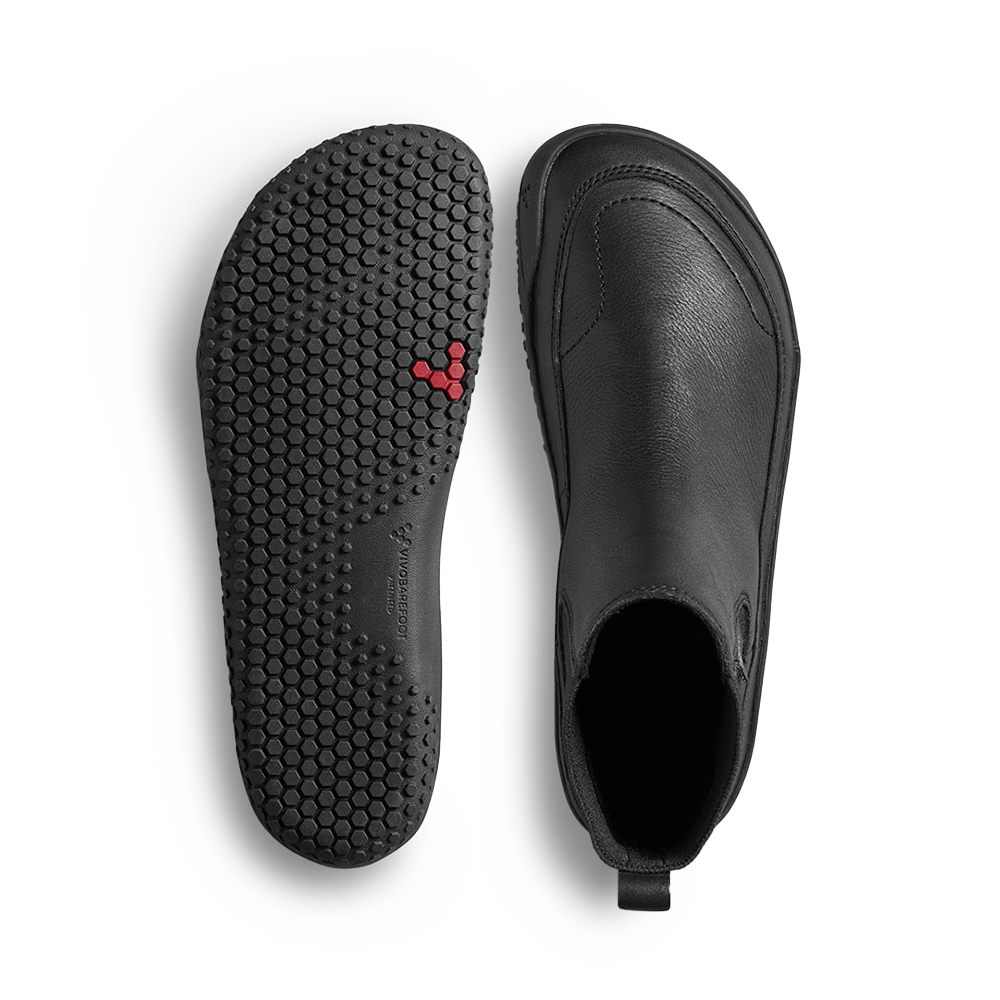 Vivobarefoot Gobi Chelsea Juniors Obsidian