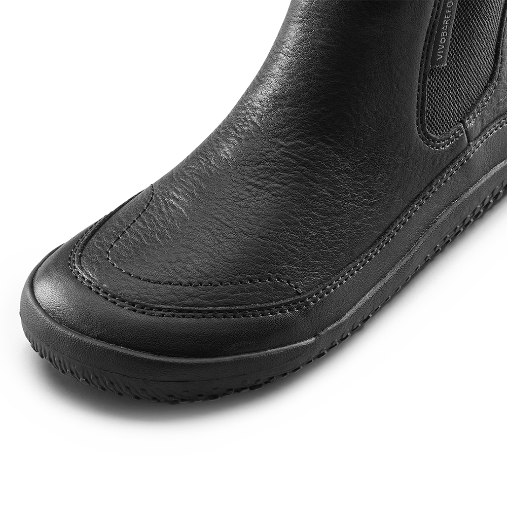 Vivobarefoot Gobi Chelsea Juniors Obsidian