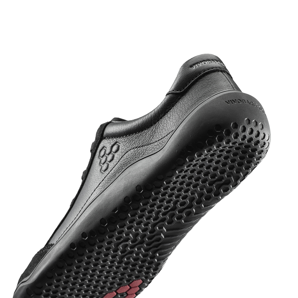 Vivobarefoot Gobi Sneaker School Juniors Obsidian