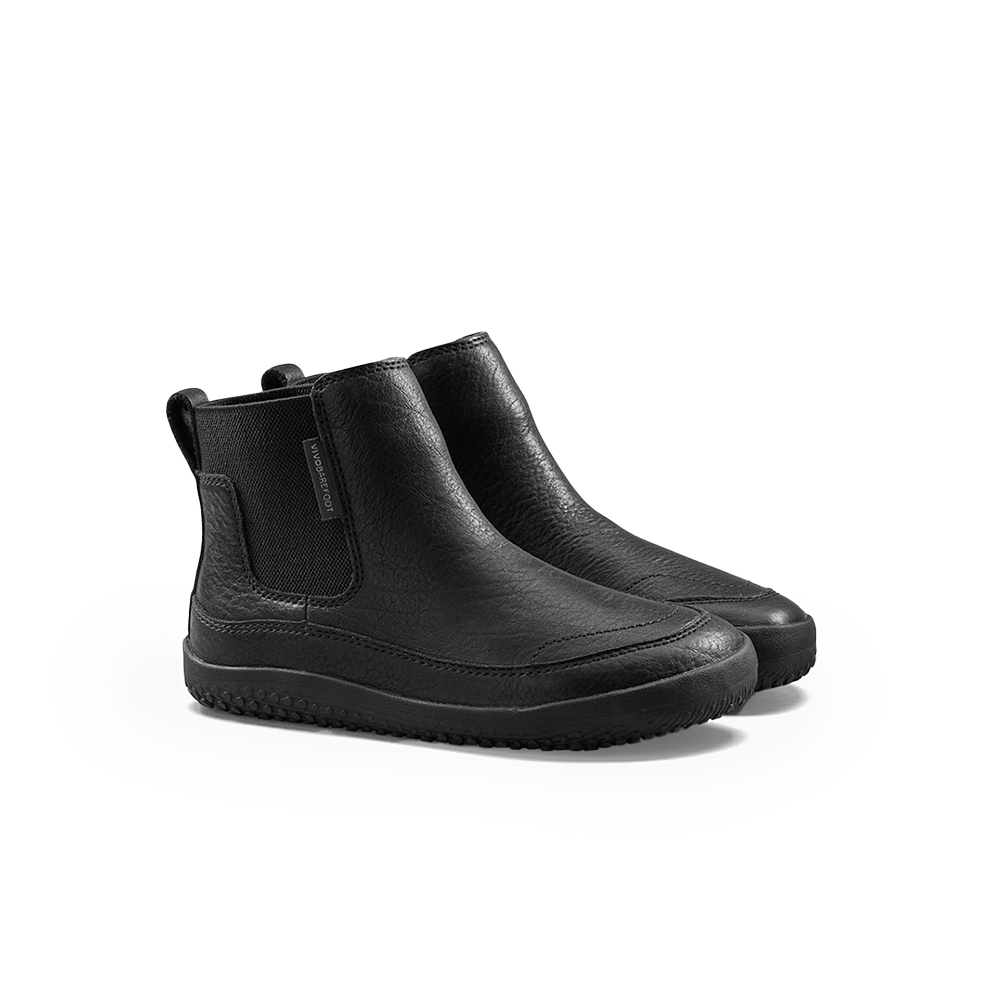 Vivobarefoot Gobi Chelsea Pre-School Obsidian