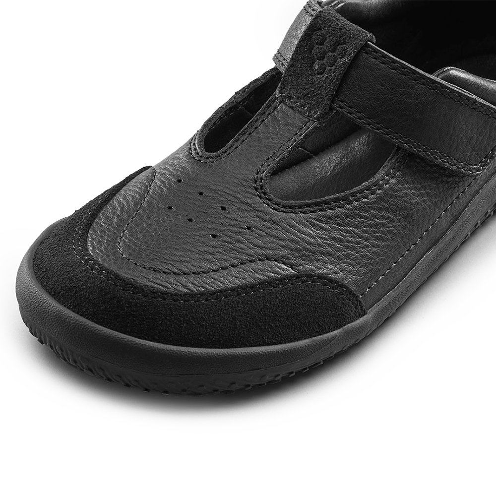 Vivobarefoot Gobi T.Bar School Preschool Obsidian