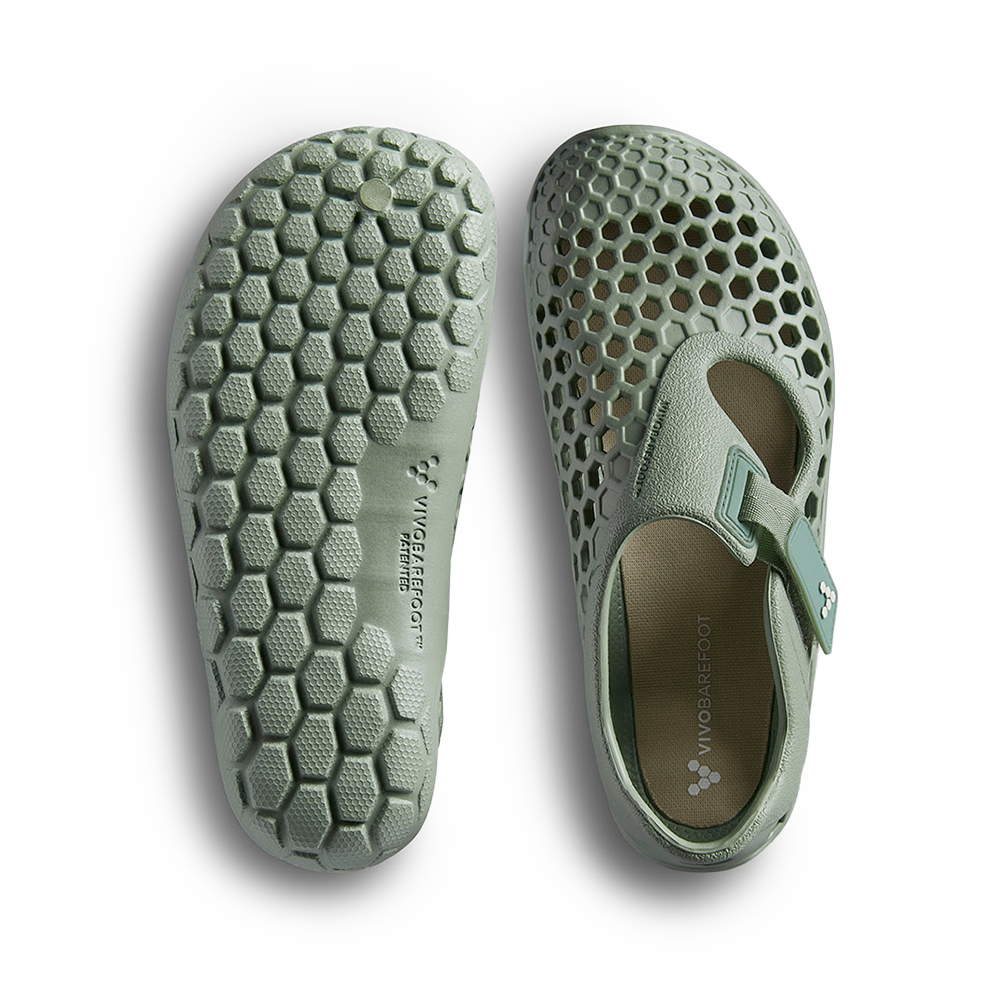 Vivobarefoot Ultra Sugarlite Preschool Glacial Green