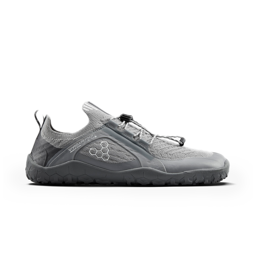 Vivobarefoot Primus Trail Knit FG Womens Ultimate Grey/Storm Cloud