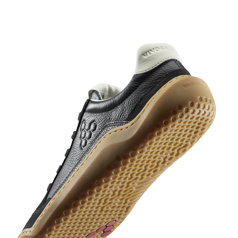 Vivobarefoot Gobi III Sneaker Leather Womens Obsidian