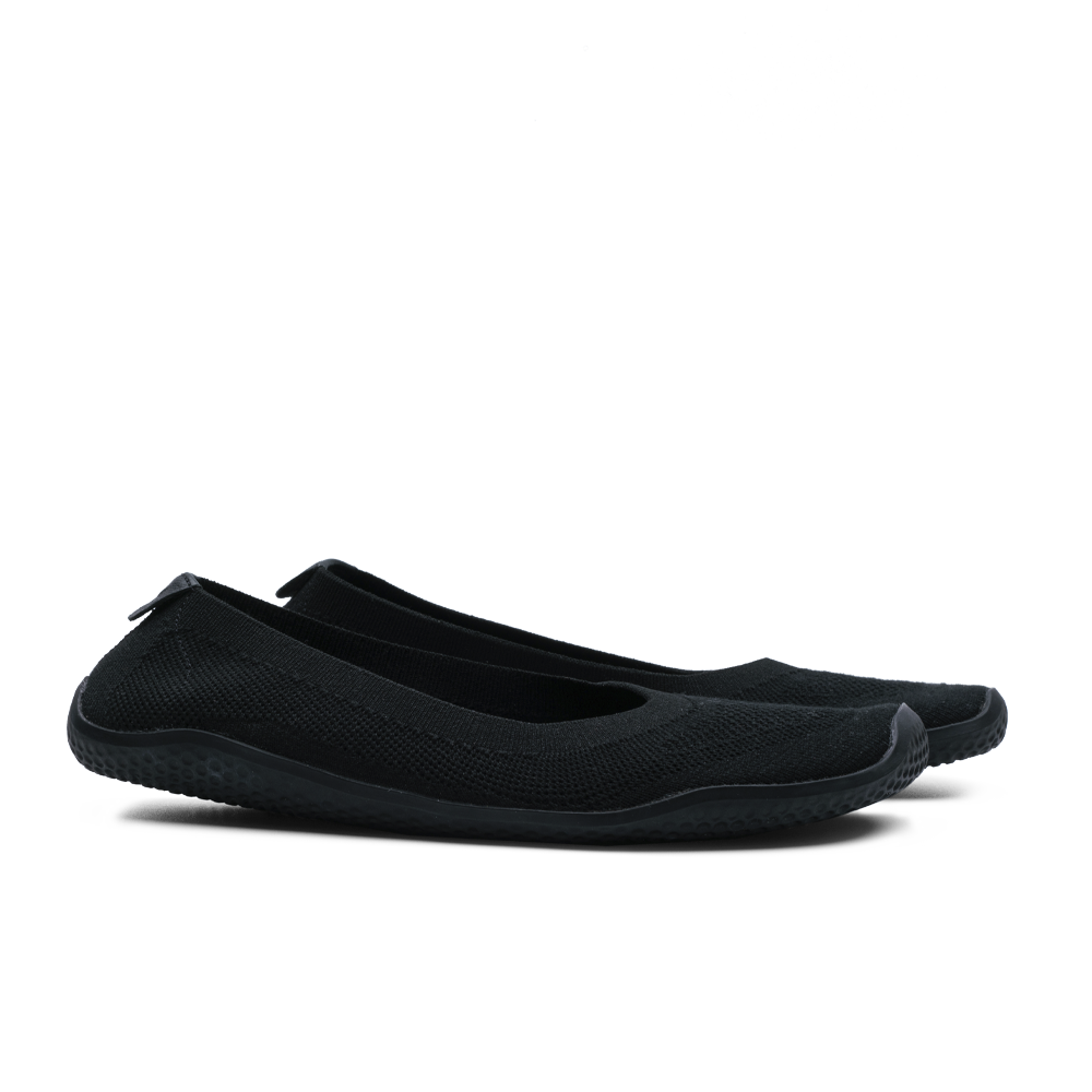 Vivobarefoot Primus Asana Yin Ballerina Knit Womens Obsidian
