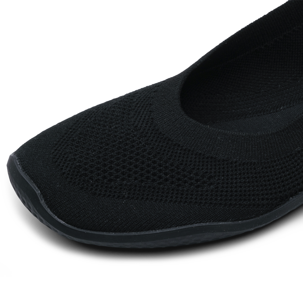 Vivobarefoot Primus Asana Yin Ballerina Knit Womens Obsidian