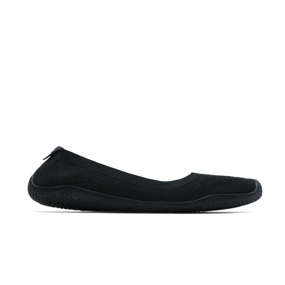 Vivobarefoot Primus Asana Yin Ballerina Knit Womens Obsidian