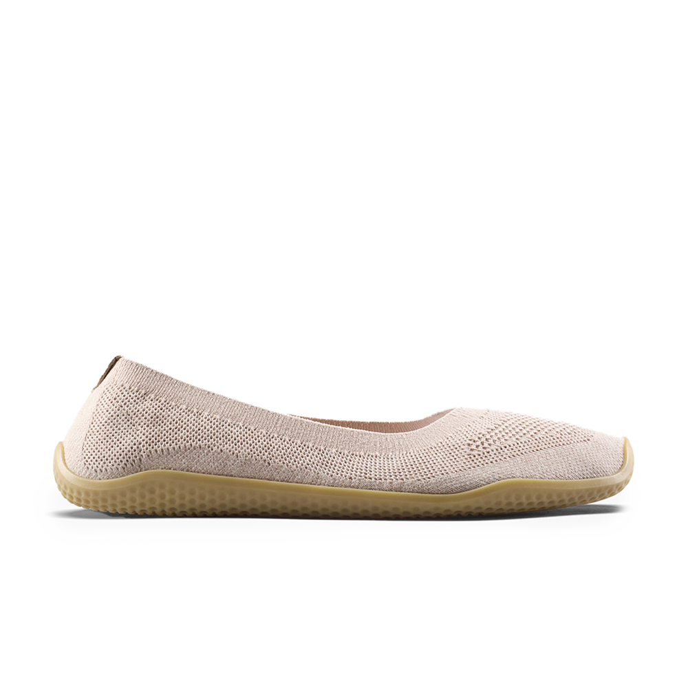 Vivobarefoot Asana Yin Ballerina Knit Womens Rose
