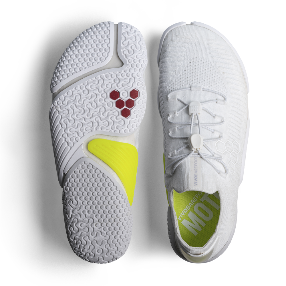 [PRE-ORDER] Vivobarefoot Motus Flex Womens Bright White (ETA. LATE MAY)