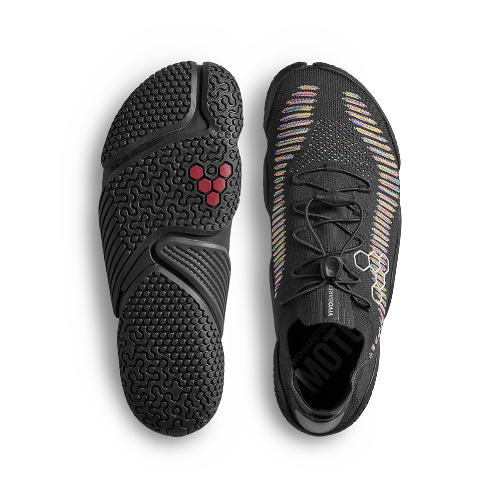 Vivobarefoot Motus Flex Womens Obsidian/ Space Dye