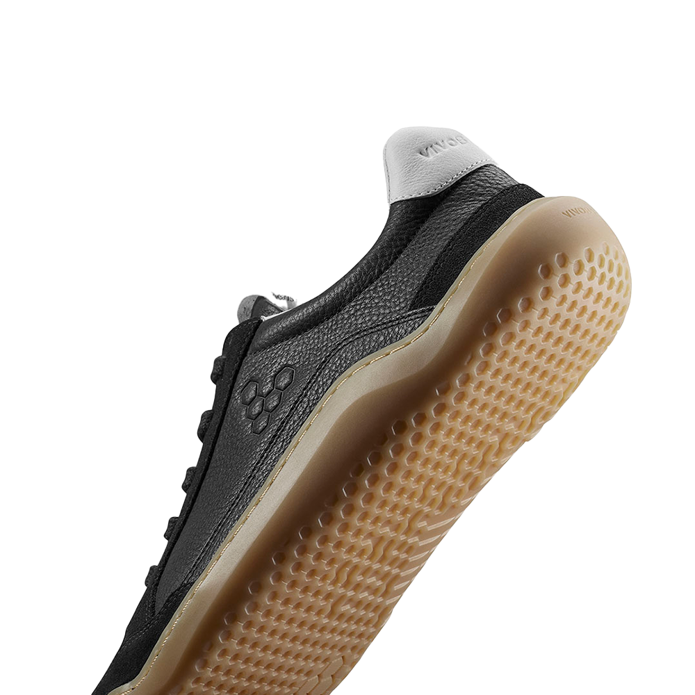 Vivobarefoot Gobi II Sneaker Premium Leather Womens Obsidian