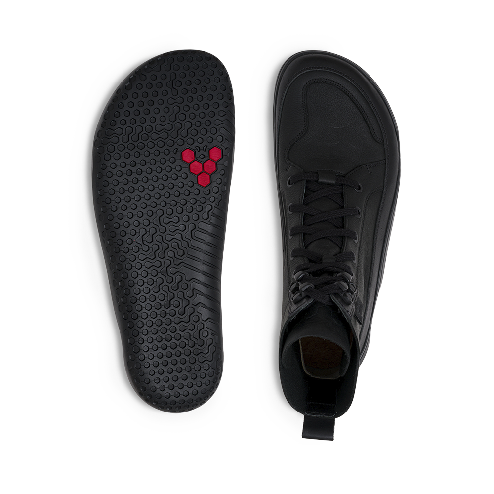 Vivobarefoot Gobi Boot Mens Obsidian
