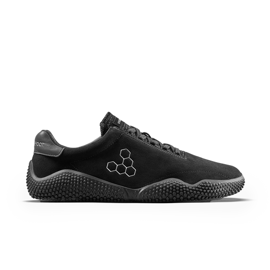 Vivobarefoot Motus Studio Sneaker Leather Mens Obsidian