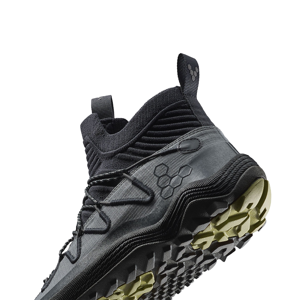 Vivobarefoot Primus Trail Flow Mid Mens Dark Shadow