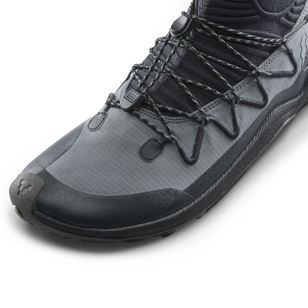 Vivobarefoot Primus Trail Flow Mid Mens Dark Shadow