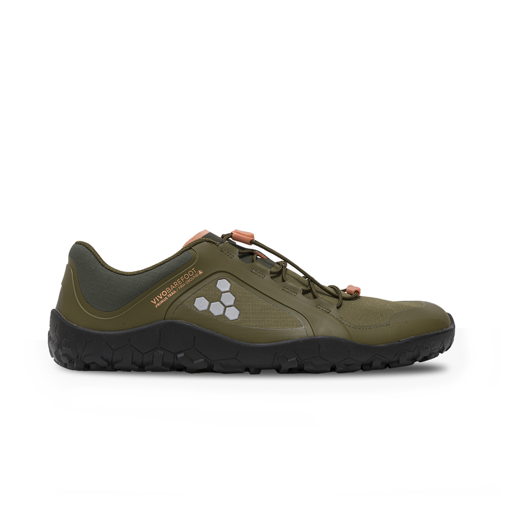 Vivobarefoot Primus Trail III All Weather FG Mens Dark Olive