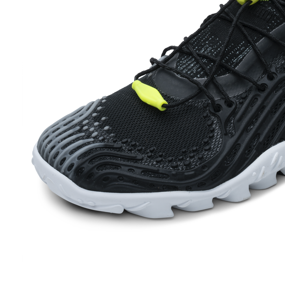 Vivobarefoot Hydra Esc Mens Obsidian/Safety Yellow