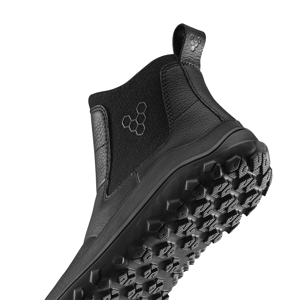 Vivobarefoot Explorer Chelsea Mens Obsidian