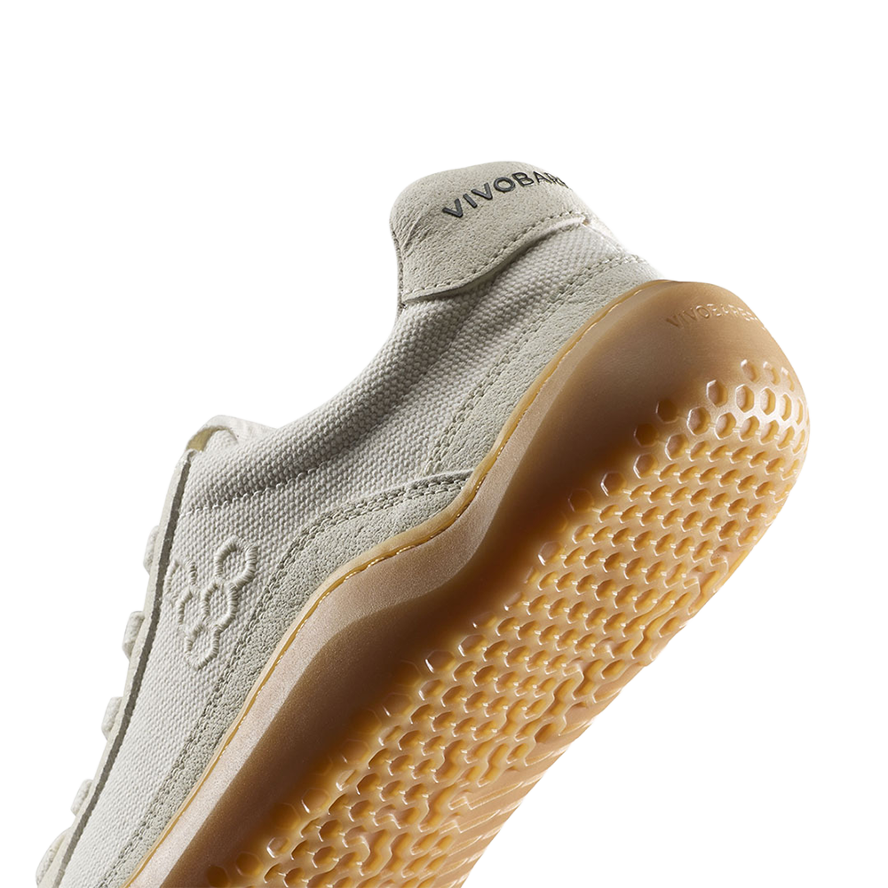 Vivobarefoot Gobi II Sneaker Premium Canvas Mens Natural White