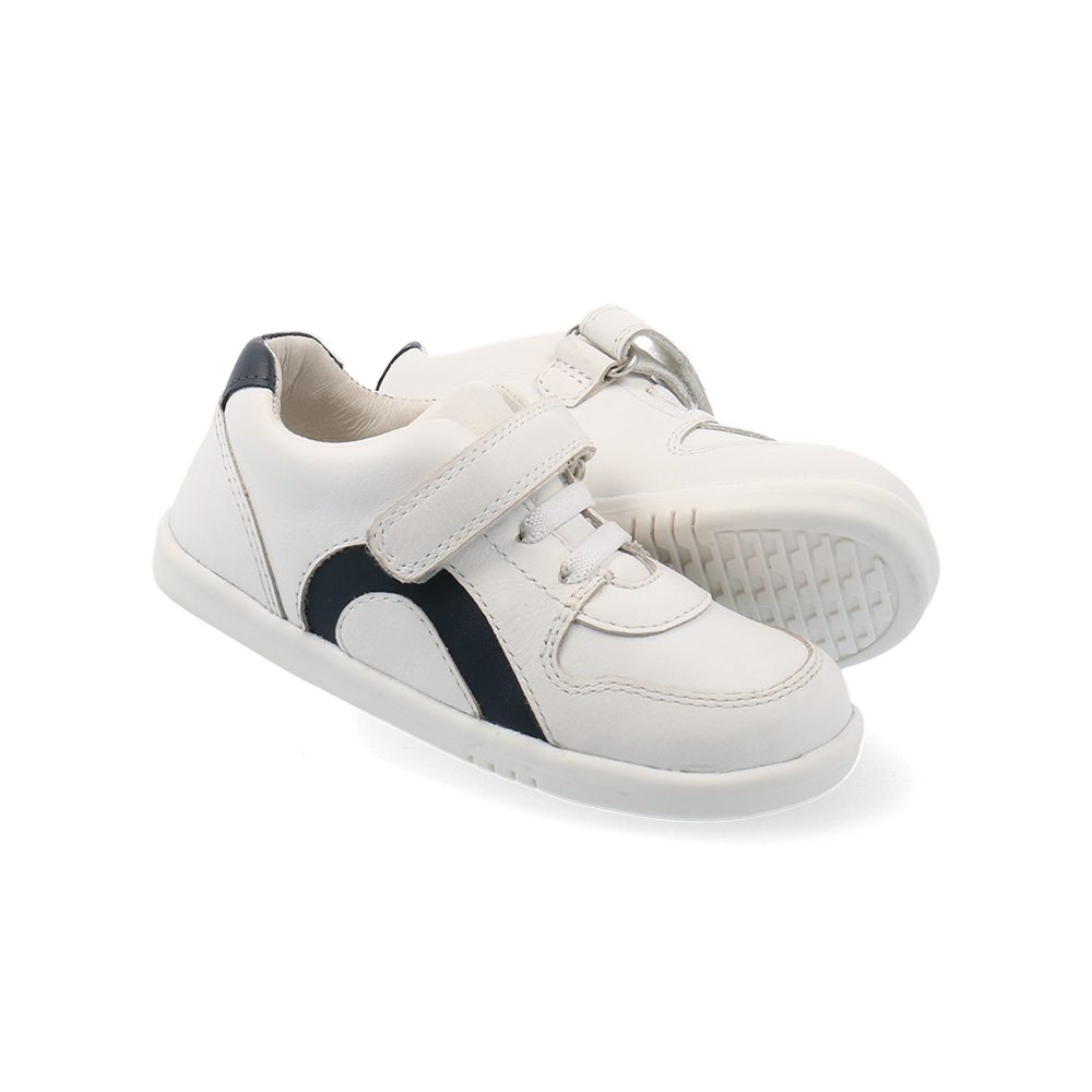 Bobux I-Walk Comet White + Navy