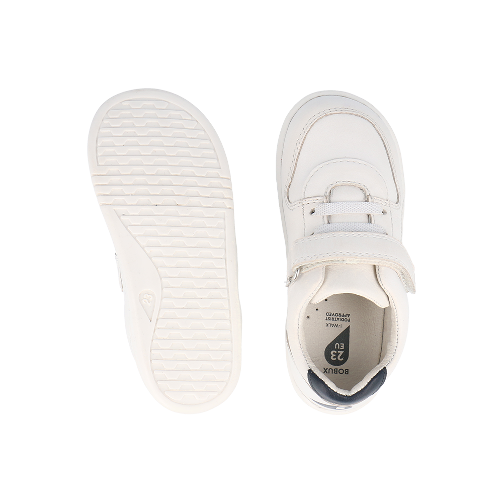 Bobux I-Walk Comet White + Navy