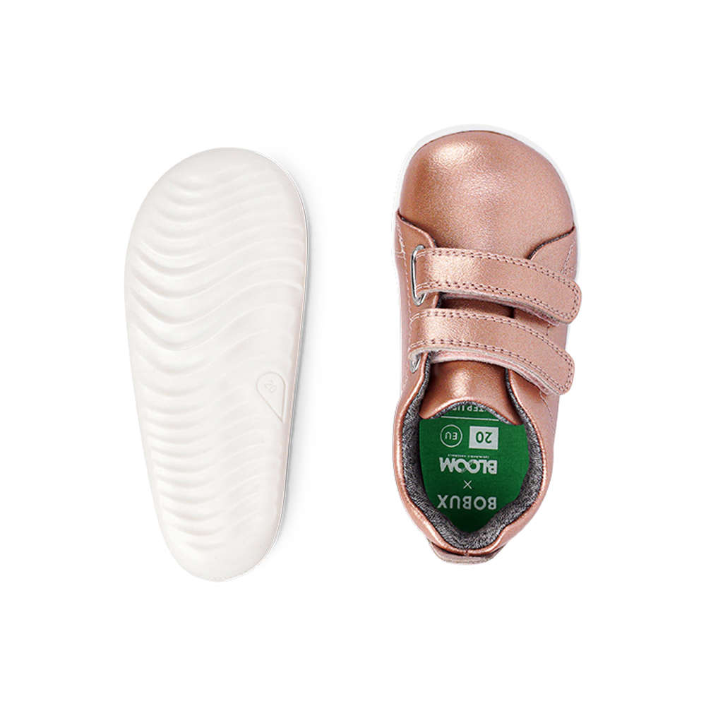 Bobux Step Up Court Rose Gold