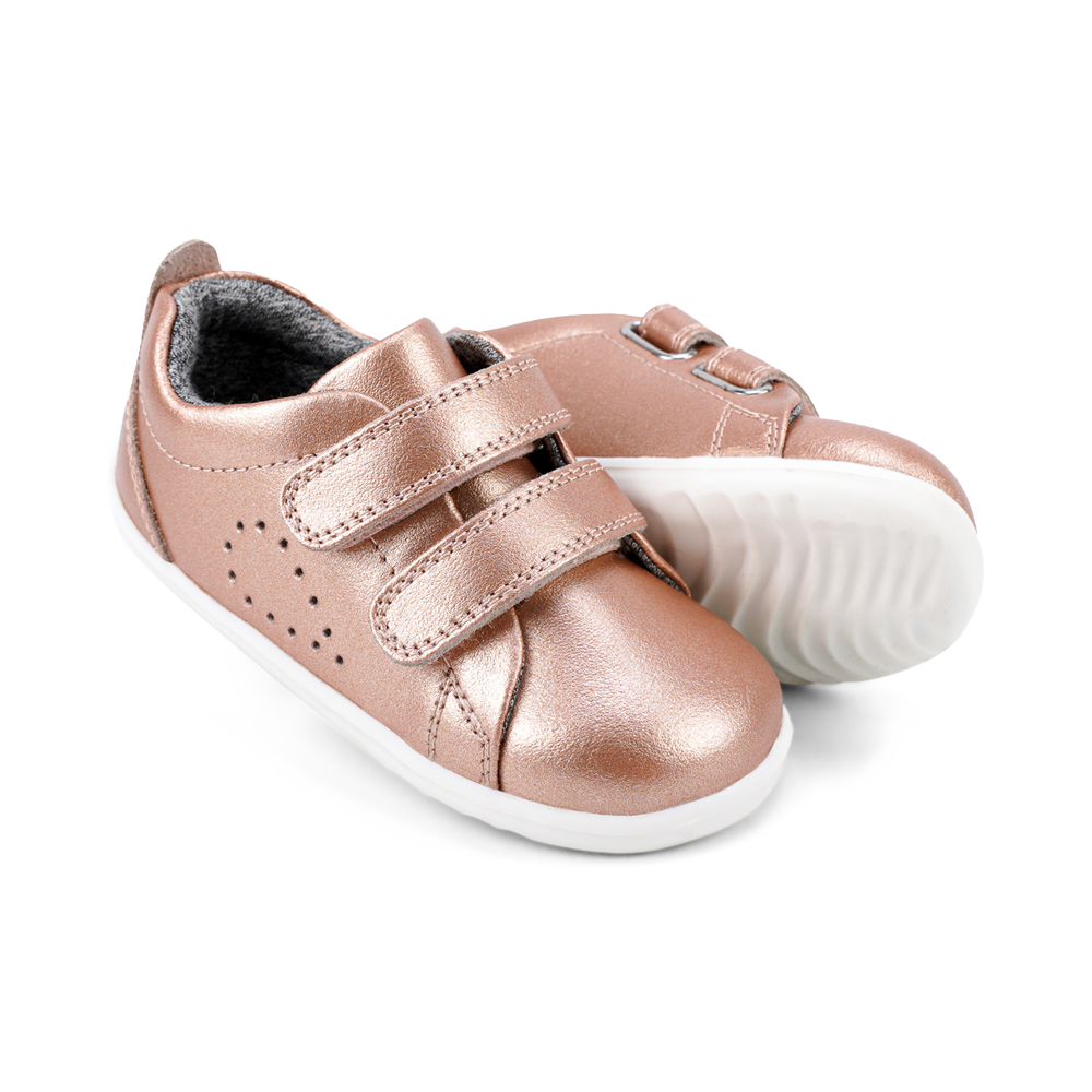 Bobux Step Up Court Rose Gold
