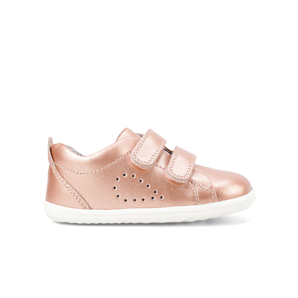 Bobux Step Up Court Rose Gold