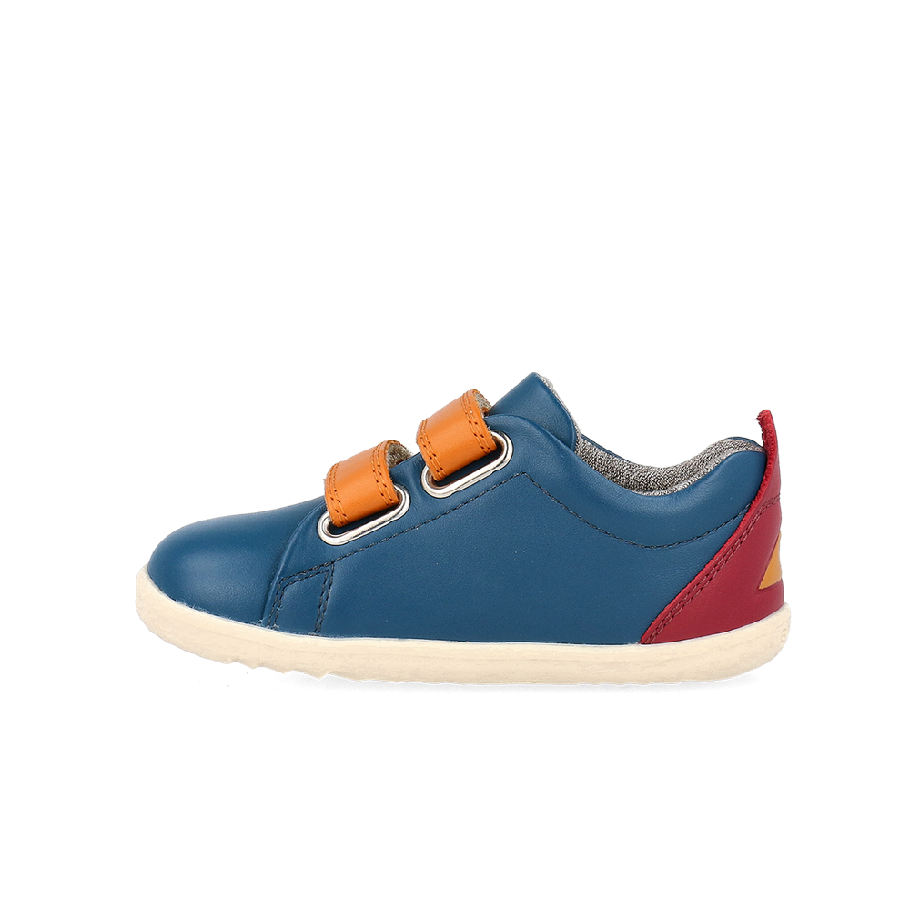 Bobux Step Up Grass Court Tidal Teal + Cranbery Combo