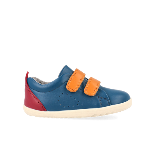 Bobux  Step Up Grass Court Tidal Teal + Cranbery Combo