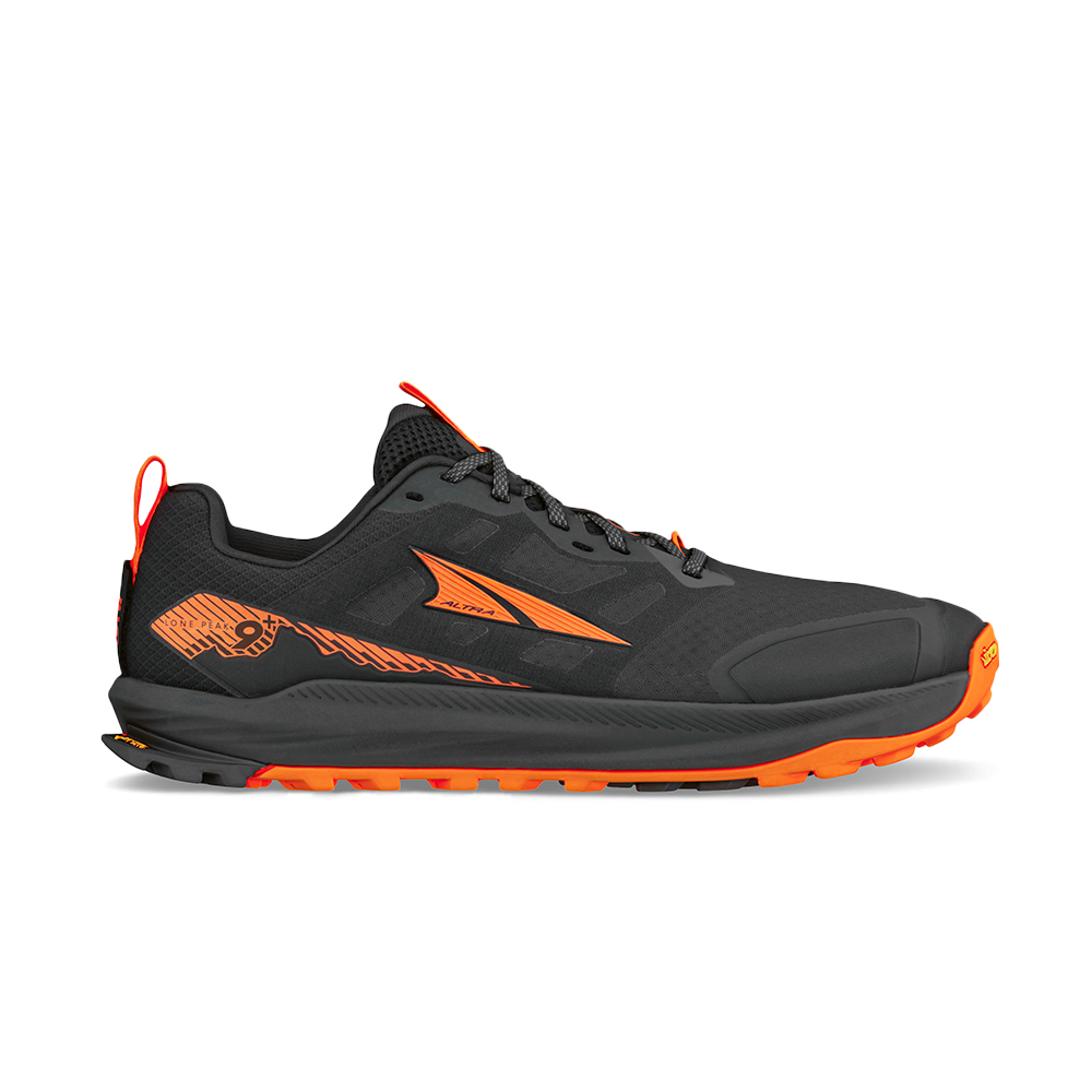 Altra Lone Peak 9+ Mens Black/Orange