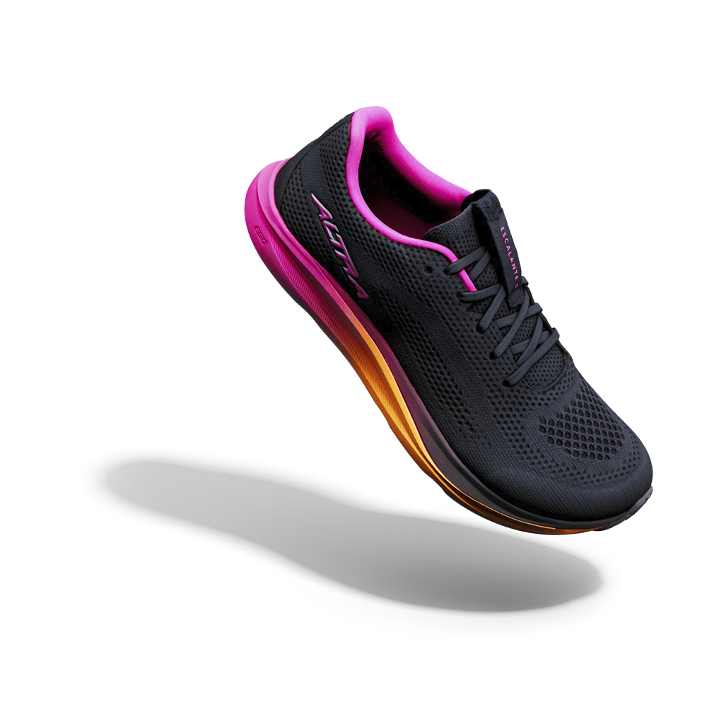 Altra Escalante 5 Womens Black/Pink Glow/Orange Pop