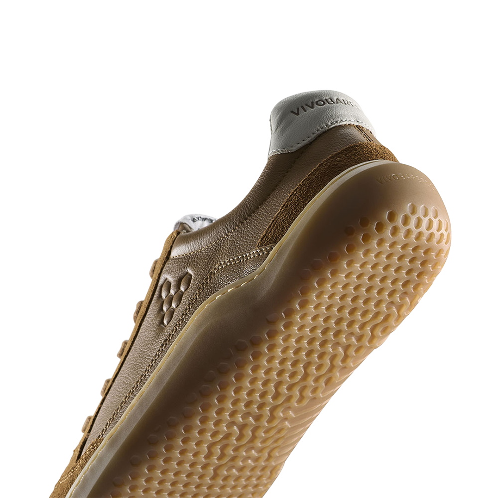 Vivobarefoot Gobi II Sneaker Premium Leather Womens Tan
