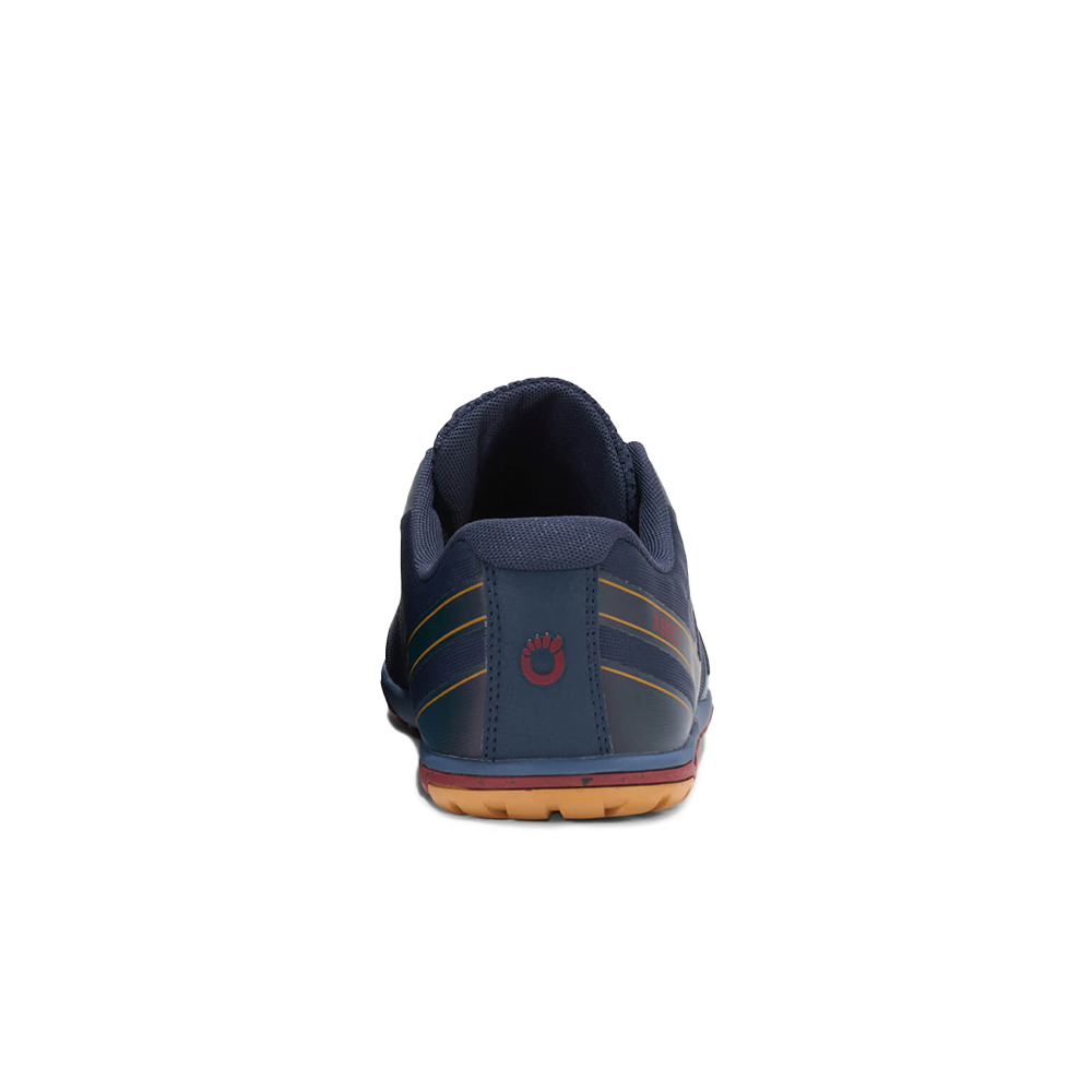 Xero HFS II Road Running Mens Vintage Indigo/Red Ochre