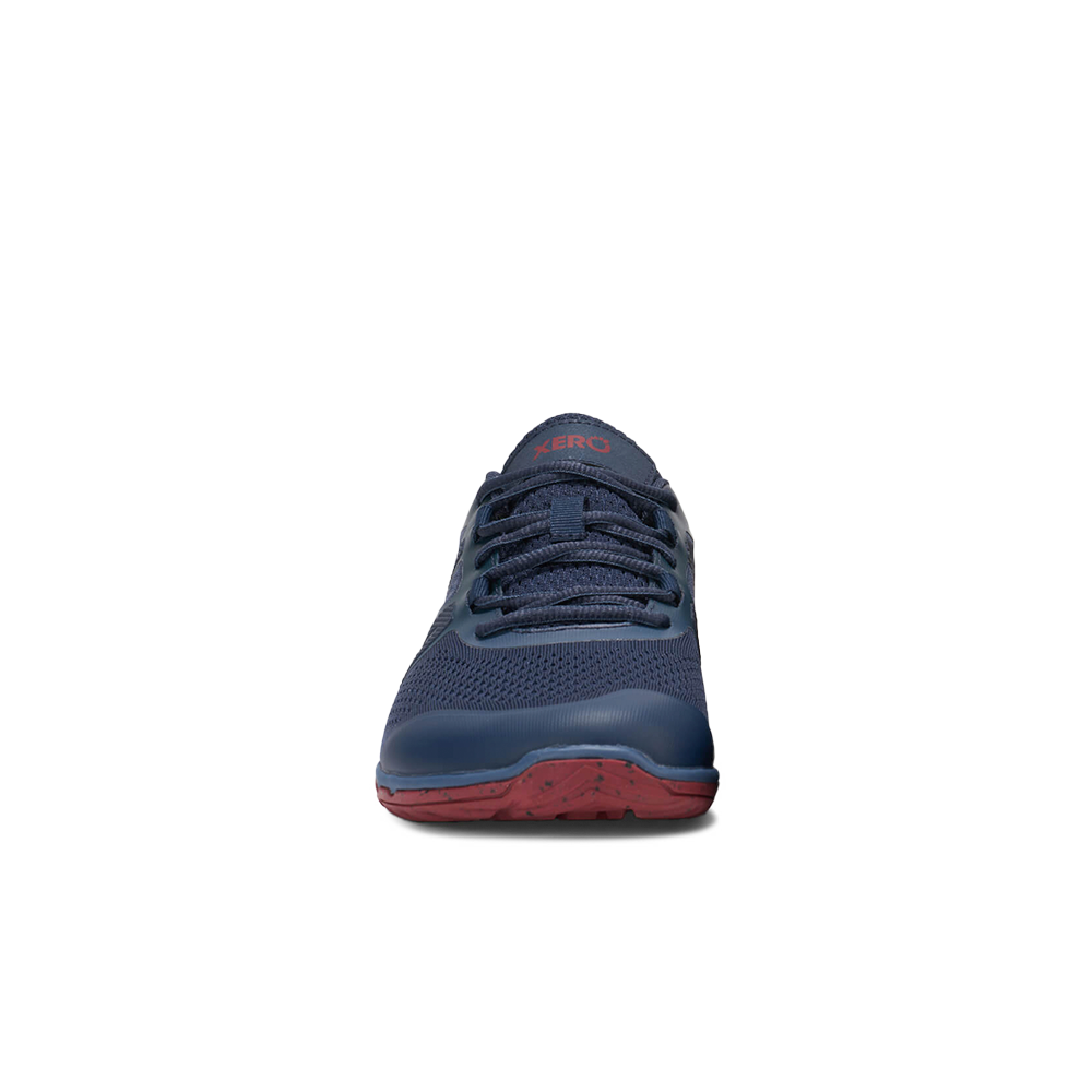 Xero HFS II Road Running Mens Vintage Indigo/Red Ochre