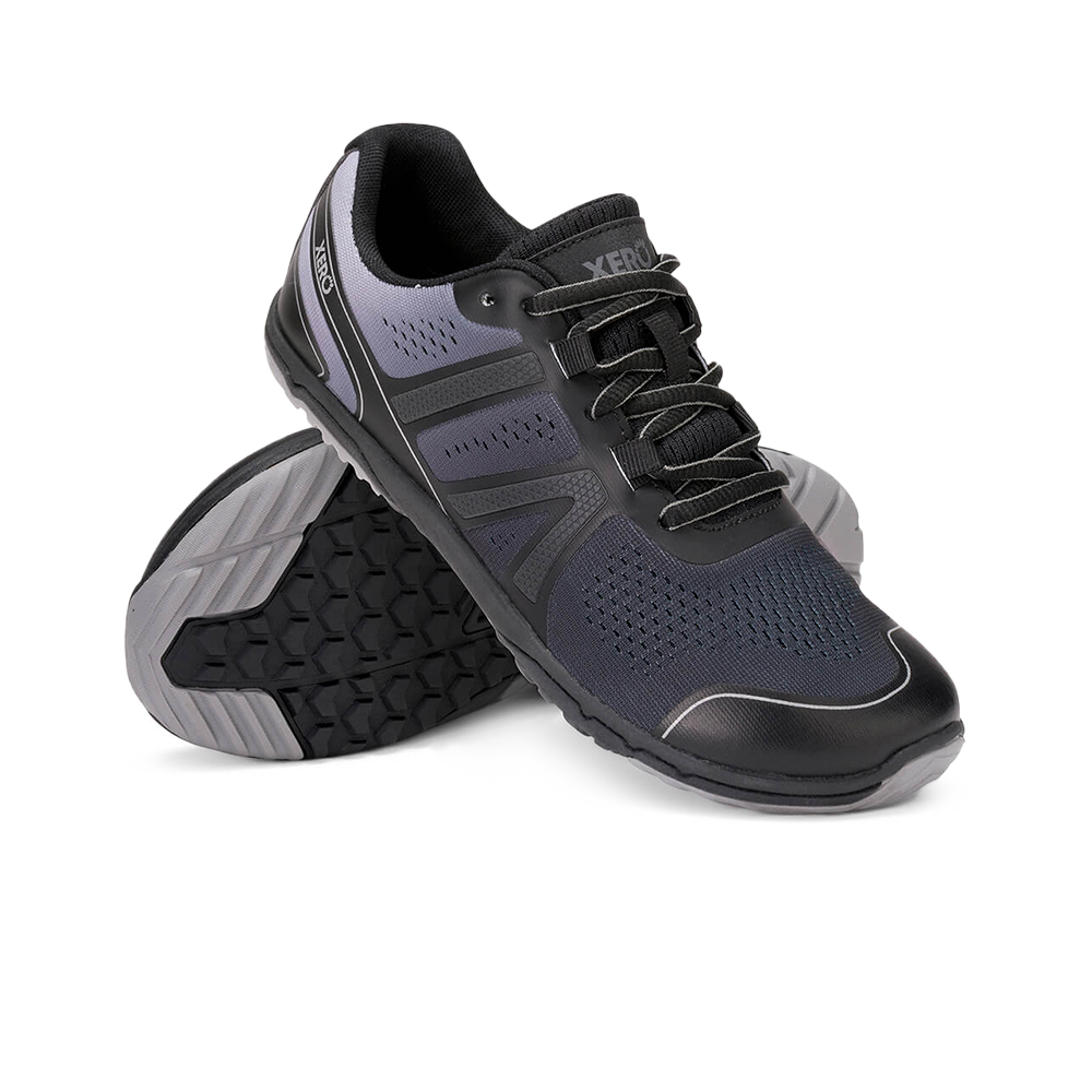 Xero HFS II Road Running Womens Black/Frost Grey