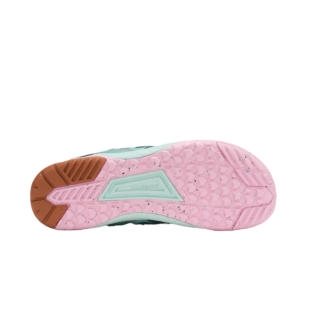 Xero HFS II Road Running Womens Sea Moss/Pink-a-Boo