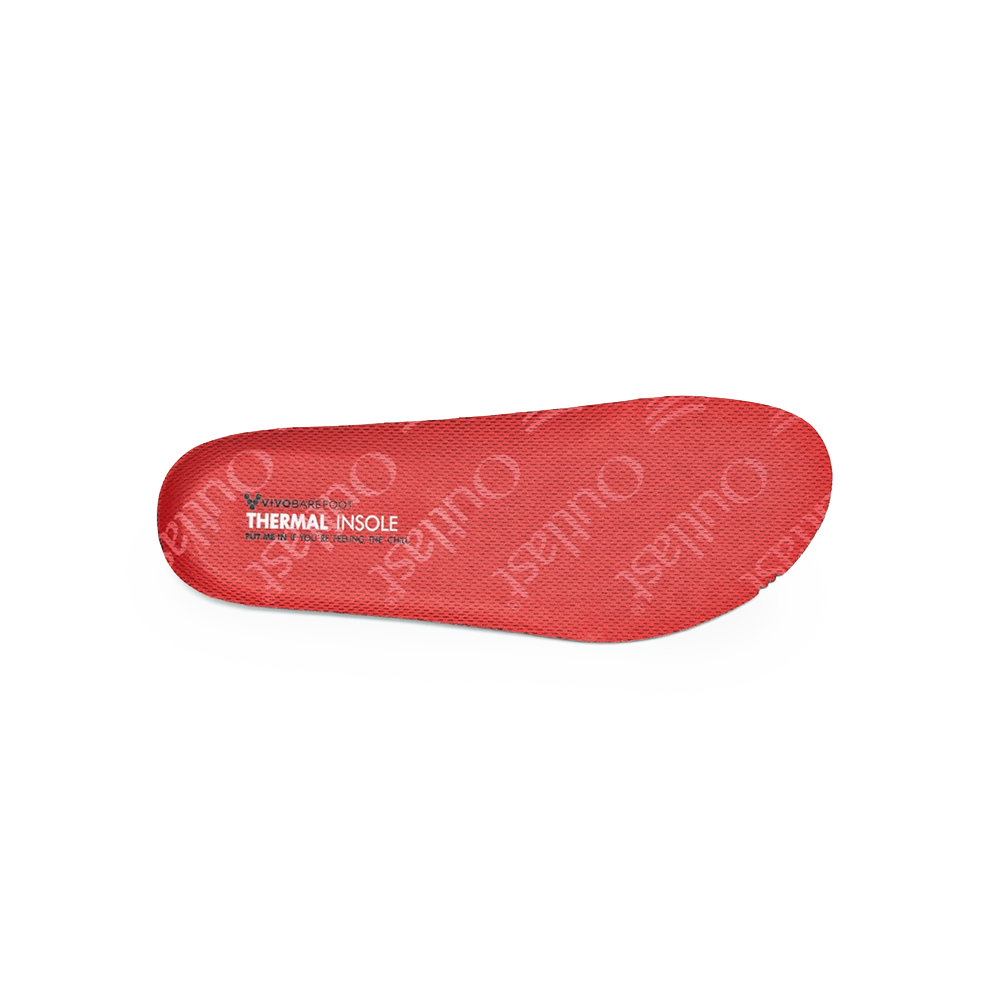 Vivobarefoot Thermal Insole Preschool Red
