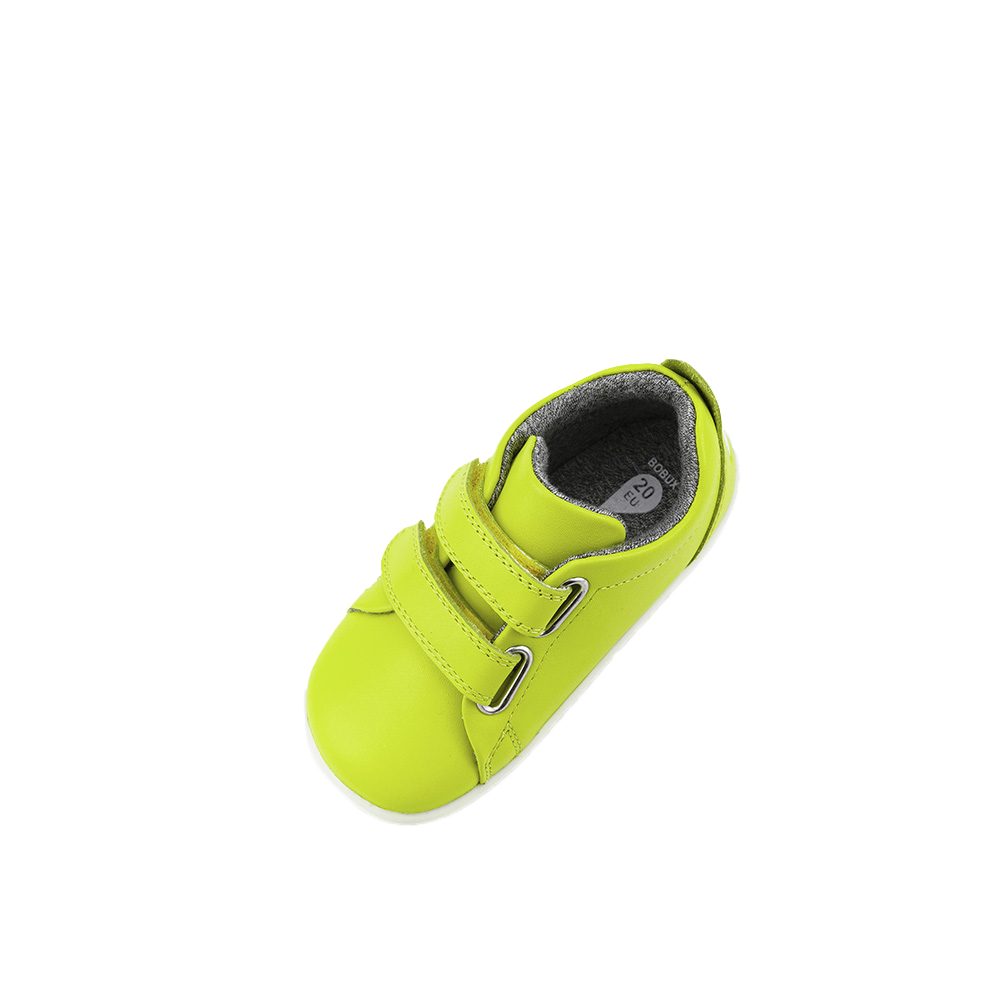 Bobux Step Up Grass Court Lime Trainer