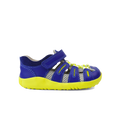 Bobux Step Up Summit Blueberry + Neon