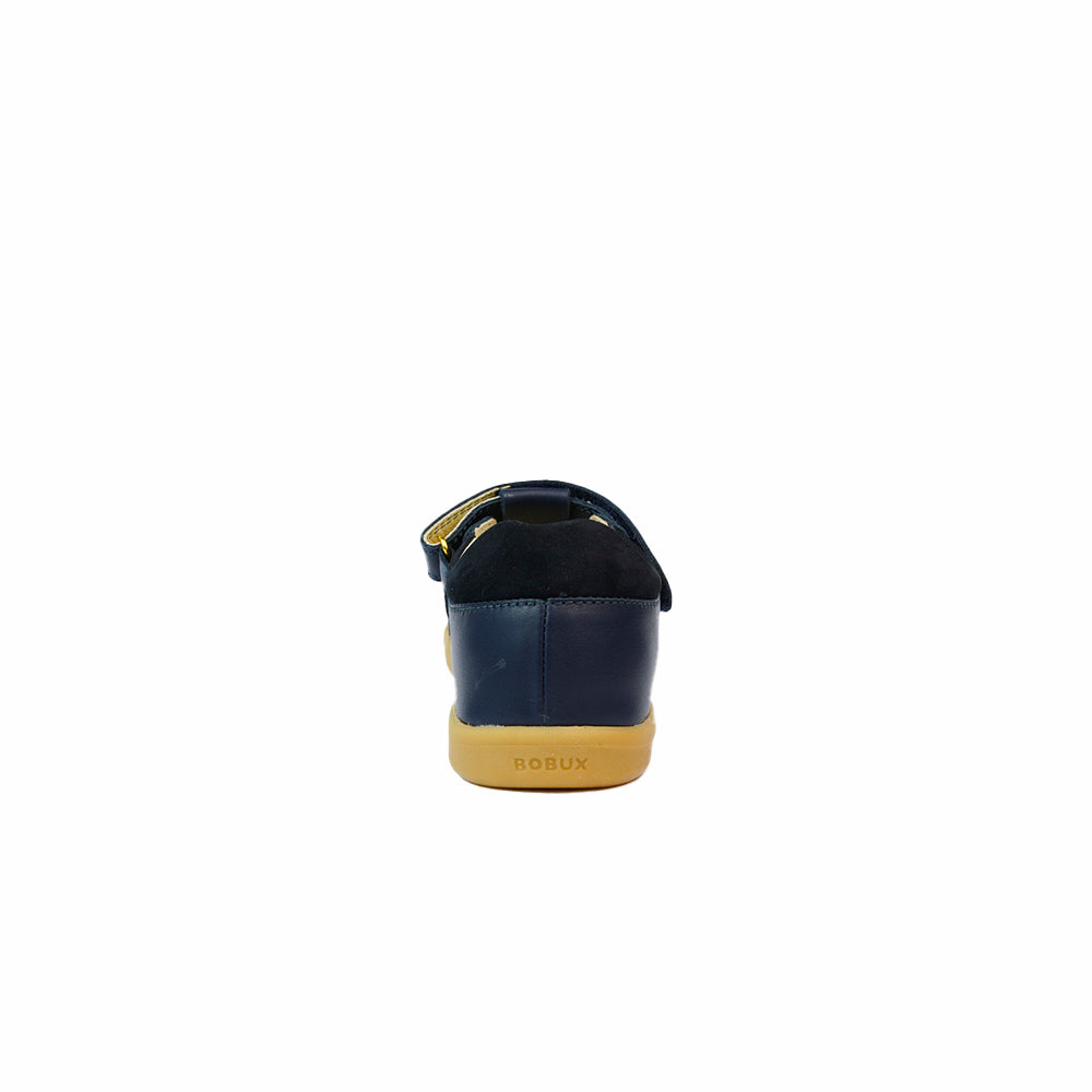 Bobux Kids + Cross Jump Navy Closed Sandal Back