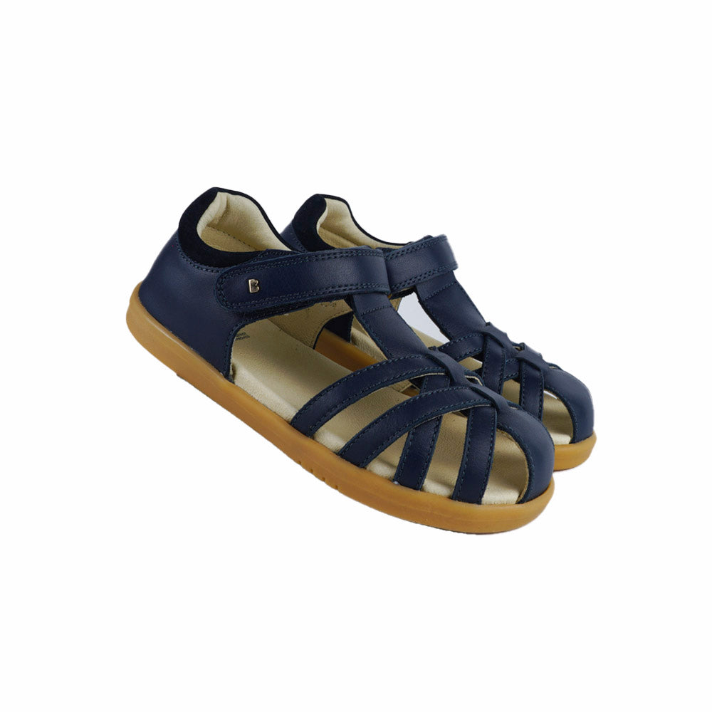 Bobux Kids + Cross Jump Navy Closed Sandal Pair