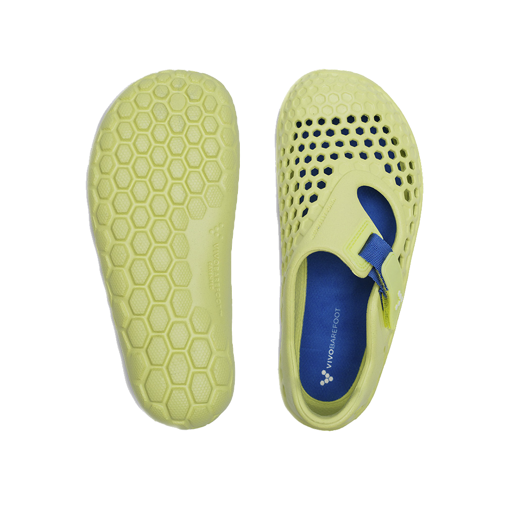 Vivobarefoot Ultra Bloom Kids Sunny Lime