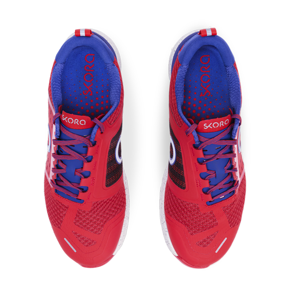 Skora Kyori Mens Lava Red / Blue