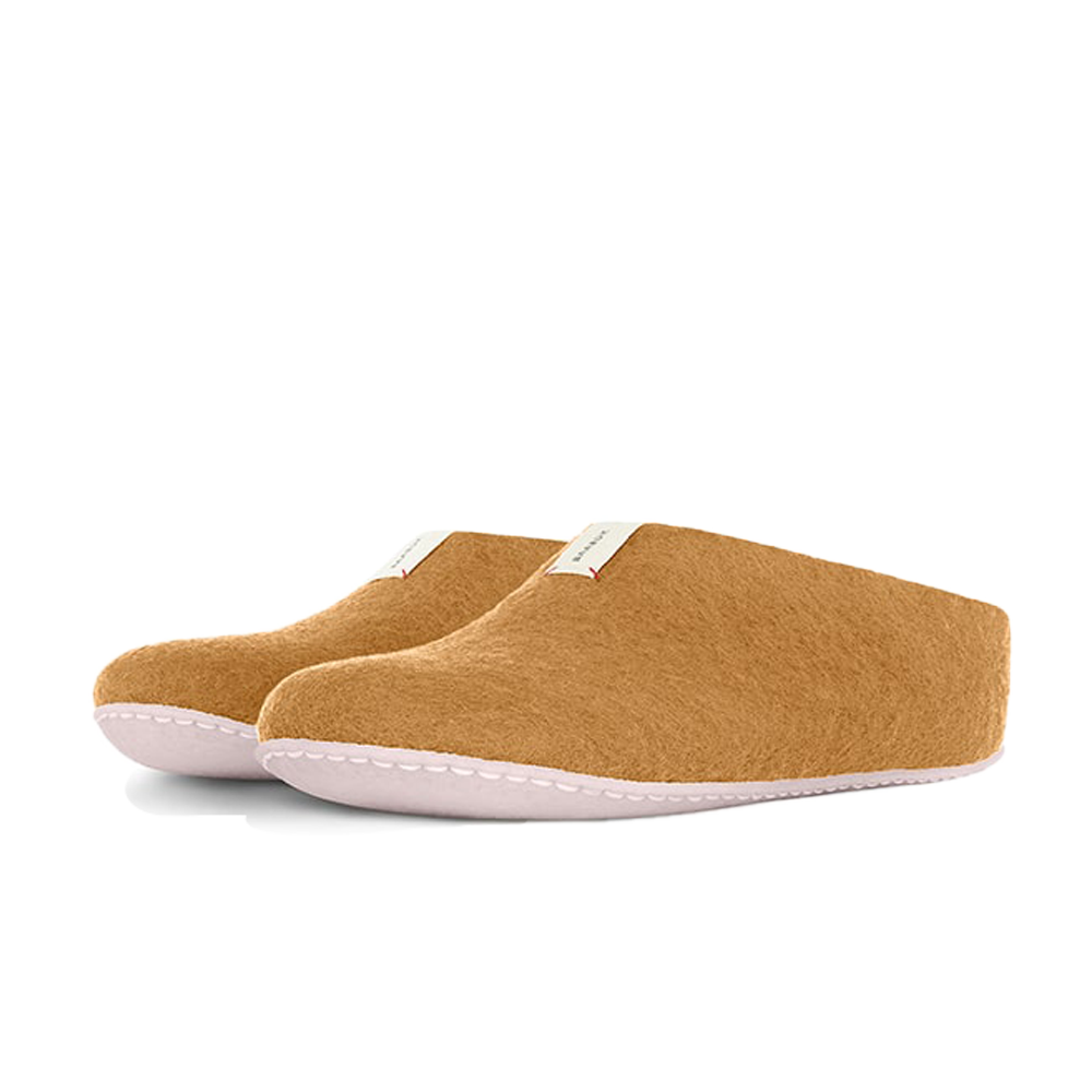 Baabuk Mel Wool Slippers Moka