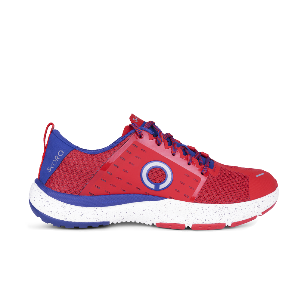 Skora Kyori Mens Lava Red / Blue