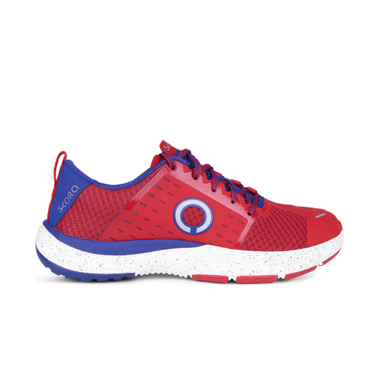 Skora Kyori Mens Lava Red / Blue