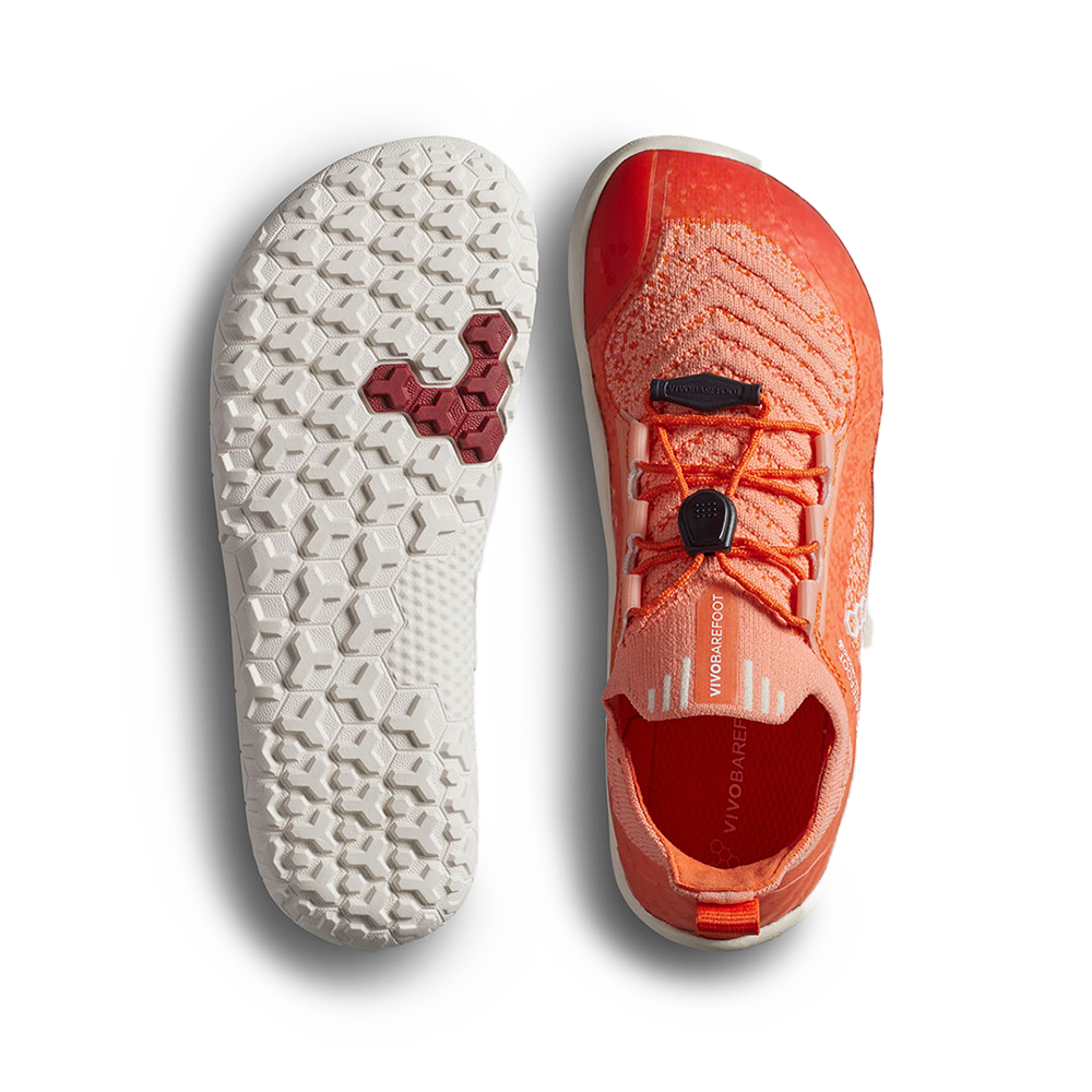 [PRE-ORDER] Vivobarefoot Primus Trail Knit FG Kids Orange Zest (ETA. LATE MARCH)