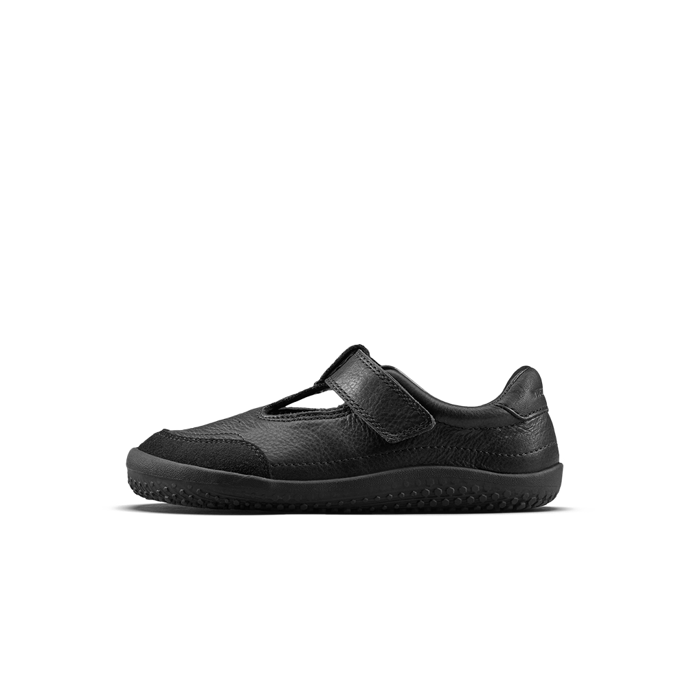 Vivobarefoot Gobi T.Bar School Kids Obsidian